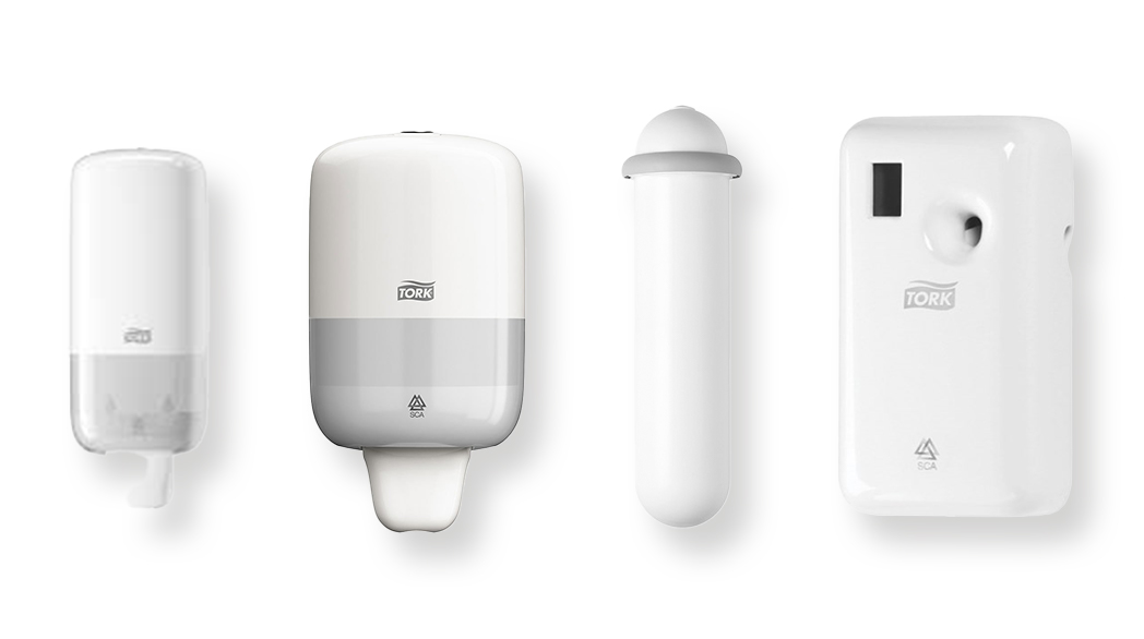 Washroom and hygiene supplies servicing by Facility Plus