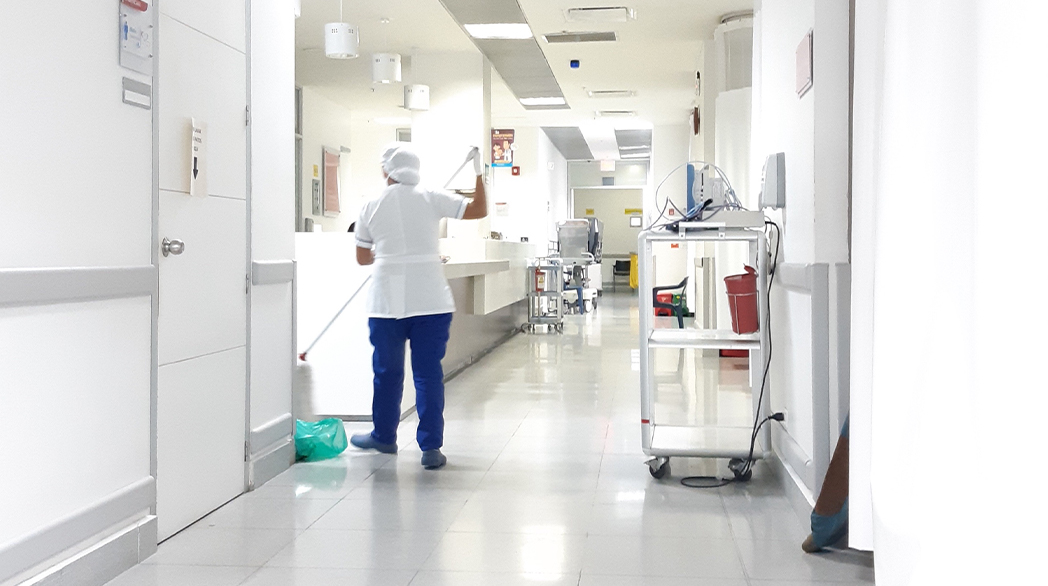 Healthcare and aged care facility cleaning by Facility Plus